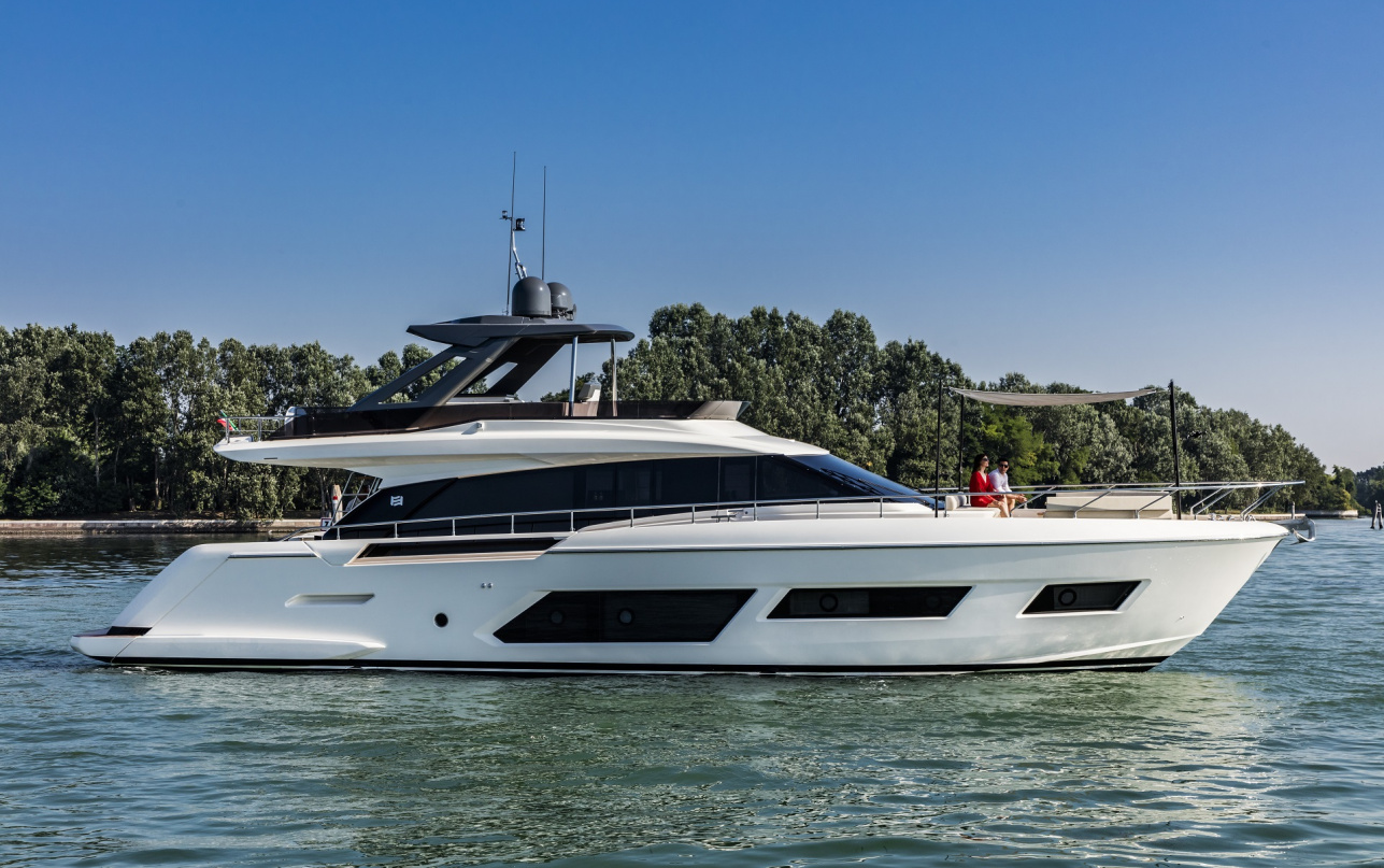 FERRETTI YACHTS 670 ДОСТУПНА ДЛЯ ПОКУПКИ!